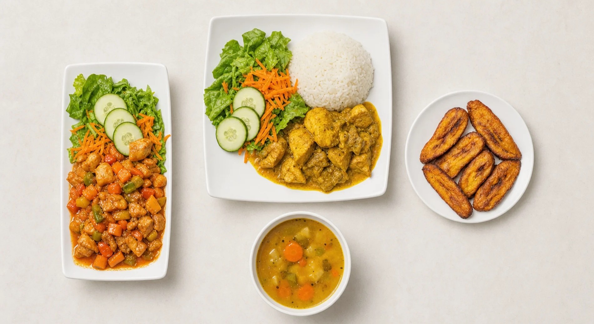 Jerk chicken, oxtail, and Caribbean sides from Island Krave Cuisine in Brooklyn
